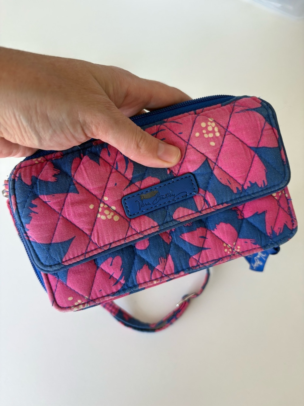 Vera Bradley Crossbody floral zip wallet bag - Picture 8 of 10